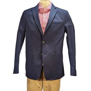 G/Fore Men's Navy Blue Sport Coat Blazer Sz 38R NWT $585